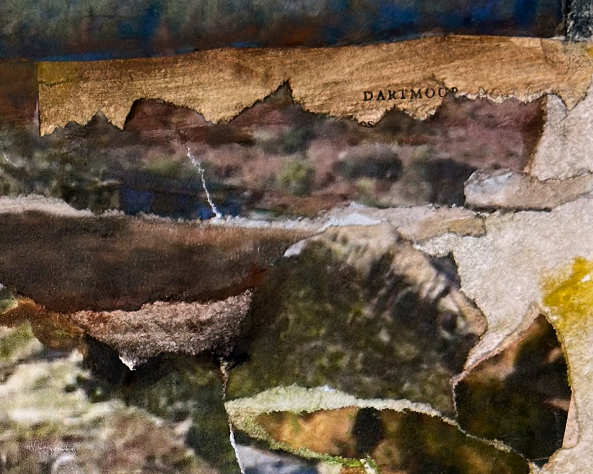 Dartmoor Panoramic Collage by Glen Middleham