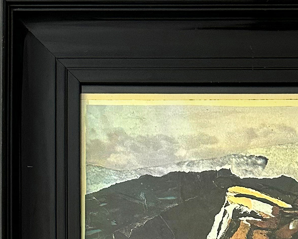 Detail of framed print of Dartmoor Drama by Glen Middleham