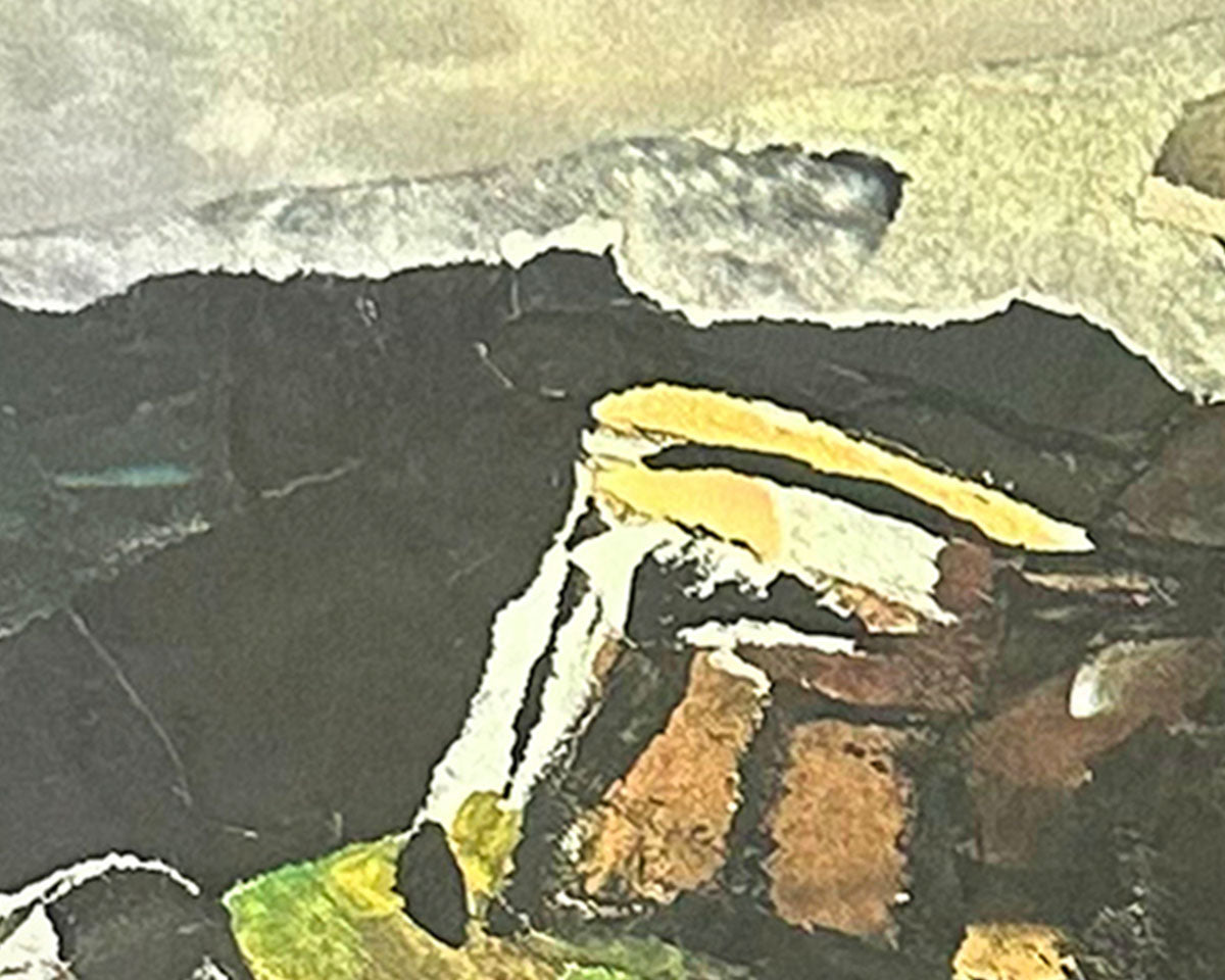 Detail of framed print of Dartmoor Drama by Glen Middleham