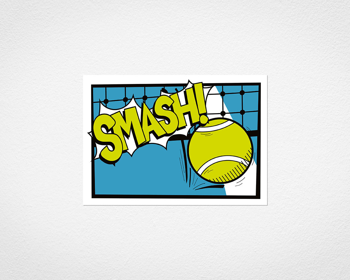 Smash! - image of print by Michael Jones