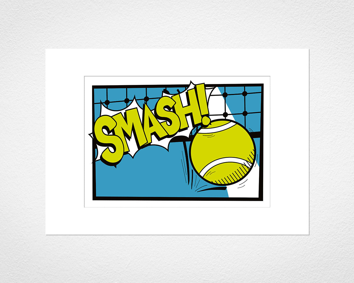 Smash! - image of mounted print by Michael Jones