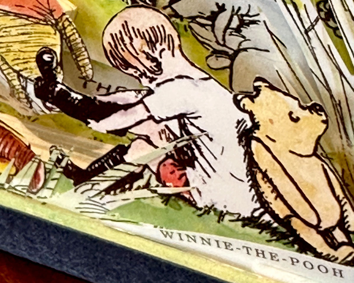 Winnie the Pooh diorama detail by Glen Middleham