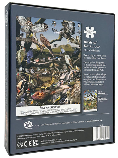 Birds of Dartmoor jigsaw puzzle from Jam Contemporary Art