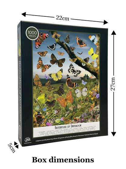 Butterflies of Dartmoor jigsaw puzzle from Jam Contemporary Art