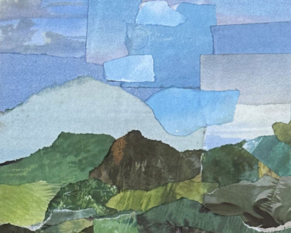 Detail of 'Dartmoor Collage' - Original artwork by Glen Middleham