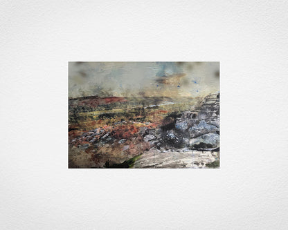 Print of Dartmoor National Park by Glen Middleham