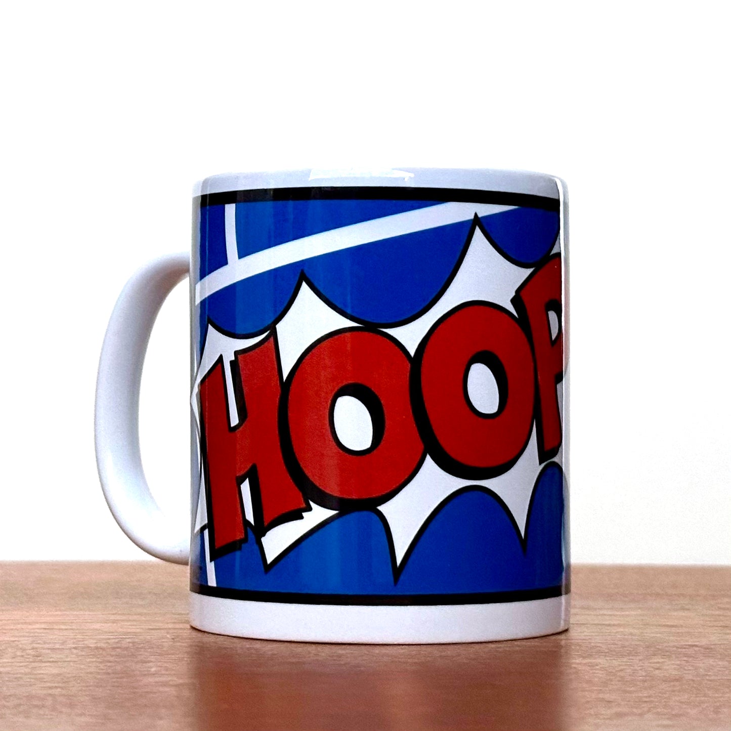 "Hoop!" Ceramic mug (Basketball mug)