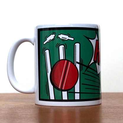 "Howzat!" Ceramic mug (Cricket mug)