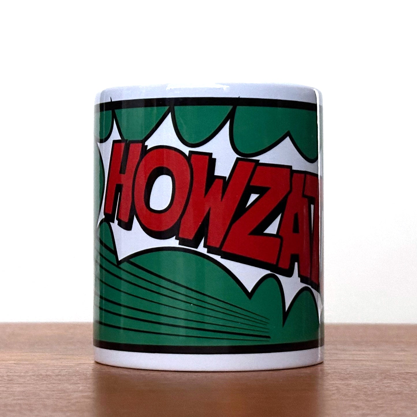 "Howzat!" Ceramic mug (Cricket mug)