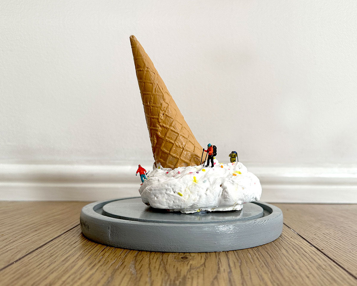 Ice-cream Mishap Mountain by Glen Middleham