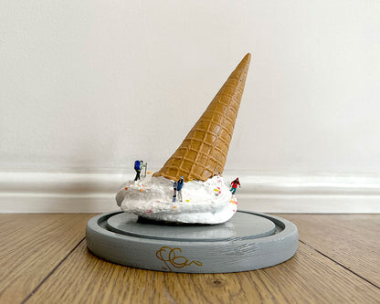 Ice-cream Mishap Mountain by Glen Middleham