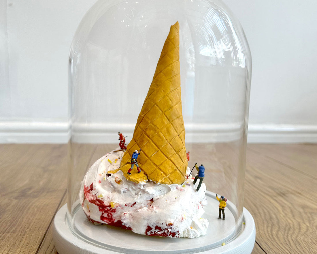 Ice Cream Mountain Jam Contemporary Art