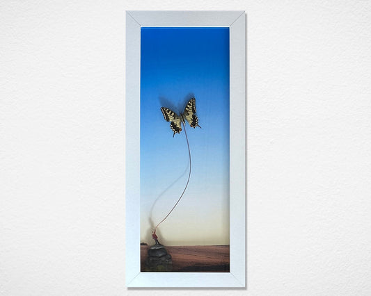 'Let's Go Fly A Kite' diorama by Glen Middleham