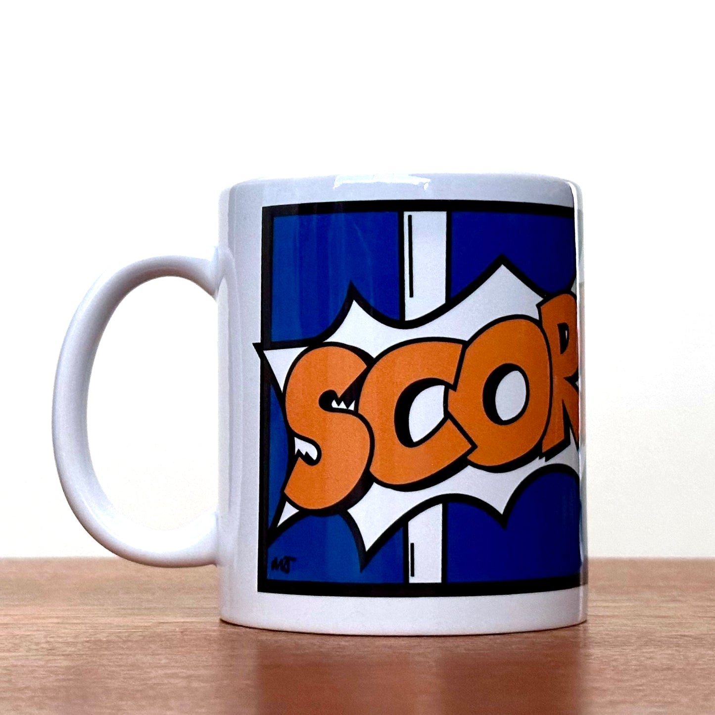 "Score!" Ceramic mug (Rugby mug)