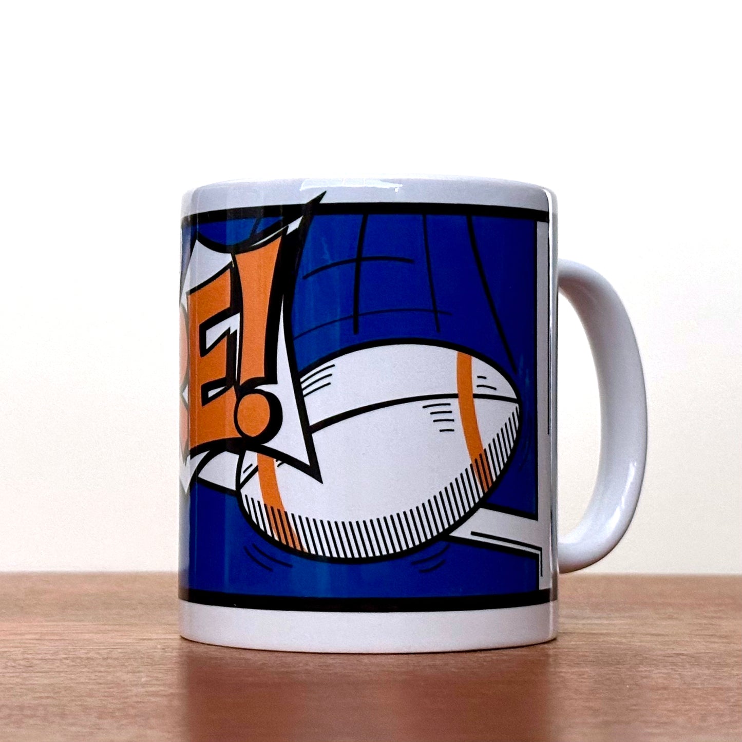 "Score!" Ceramic mug (Rugby mug)