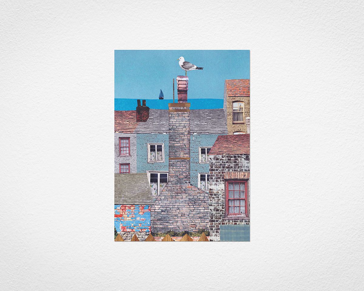 Sea View - image of print by Glen Middleham