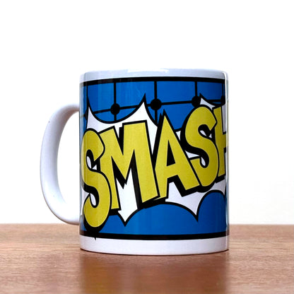 "Smash!" Ceramic mug (Tennis mug)