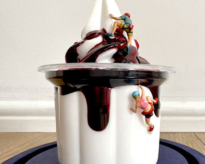 Detail of Sundae Climbers by Glen Middleham