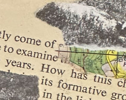 Detail of Dartmoor Collage I - Miniature